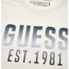 Суитшърт с овално деколте и лого GUESS JEANS