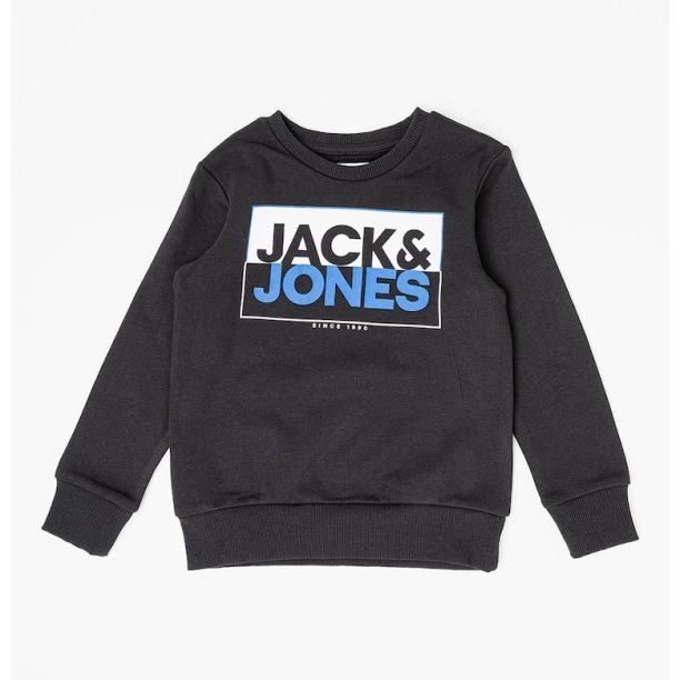 Суитшърт с овално деколте и лого Jack  Jones