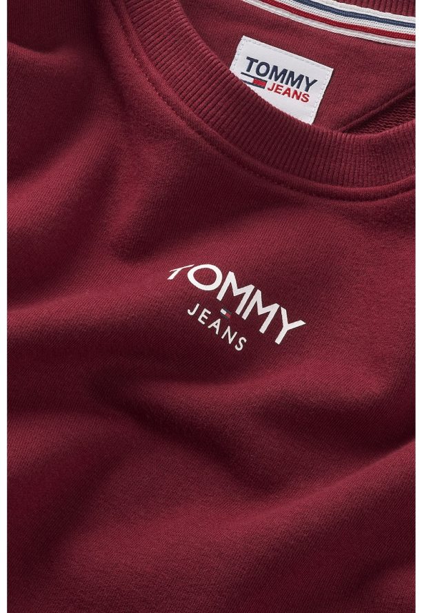 Суитшърт с органичен памук с лого Tommy Jeans