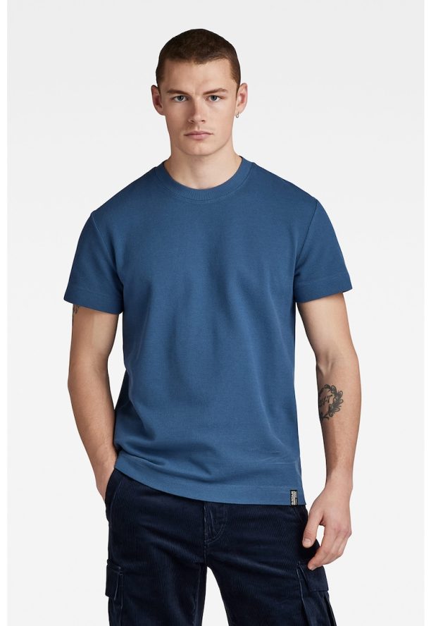 Тениска Essential от пике G-Star RAW