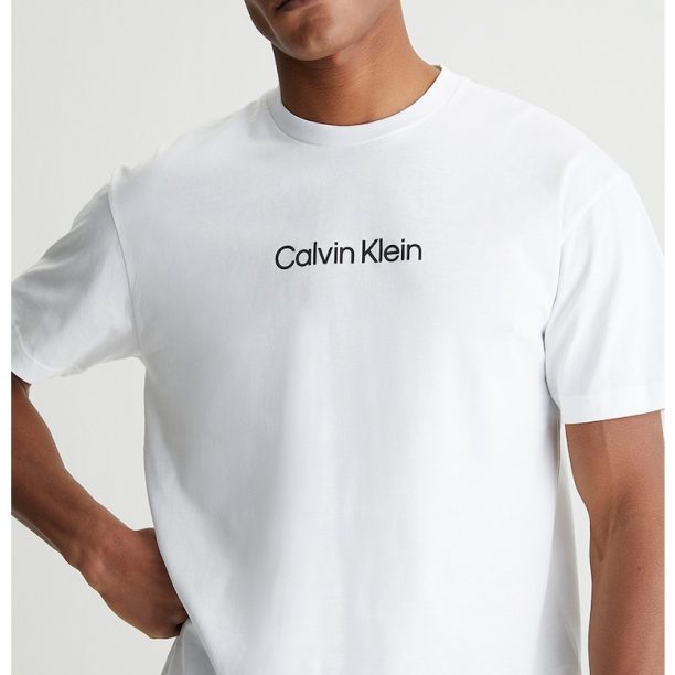 Тениска от органичен памук с лого CALVIN KLEIN