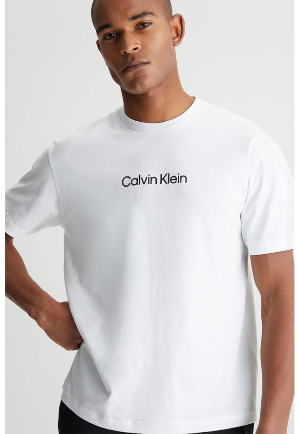 Тениска от органичен памук с лого CALVIN KLEIN