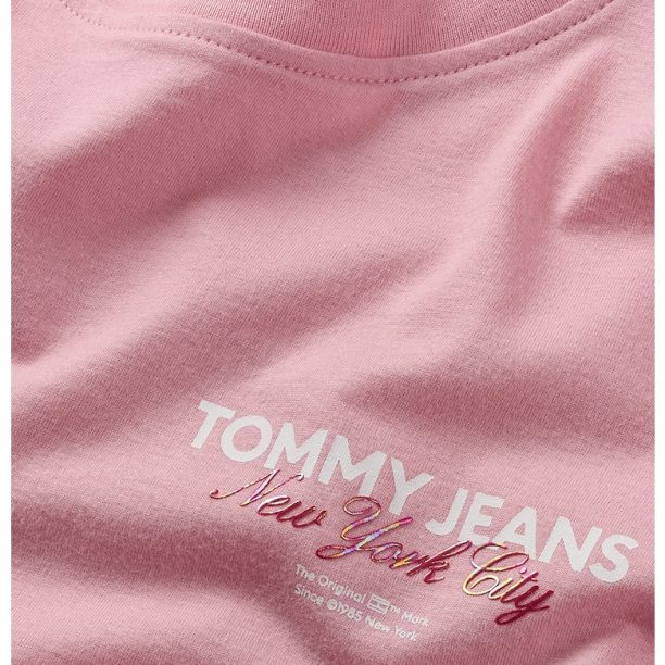 Тениска от органичен памук с лого Tommy Jeans