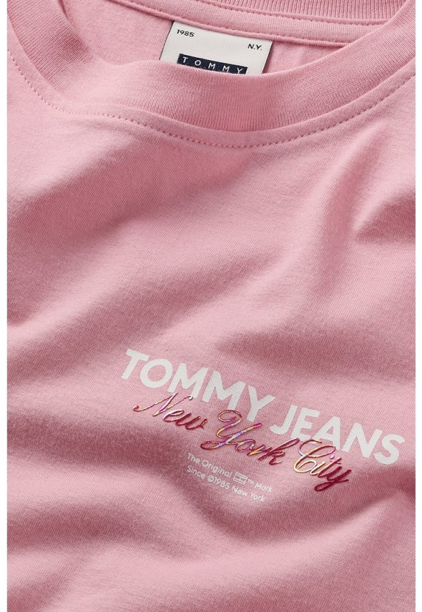 Тениска от органичен памук с лого Tommy Jeans