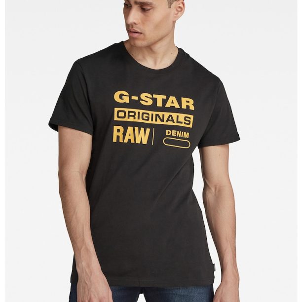 Тениска от органичен памук с щампа G-Star RAW