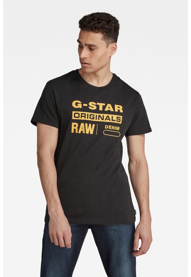 Тениска от органичен памук с щампа G-Star RAW