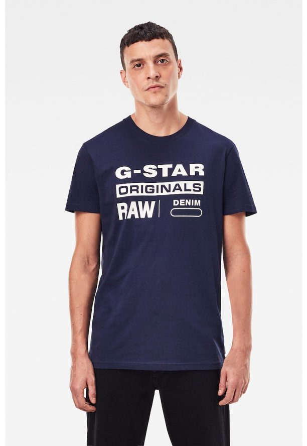 Тениска от органичен памук с щампа G-Star RAW