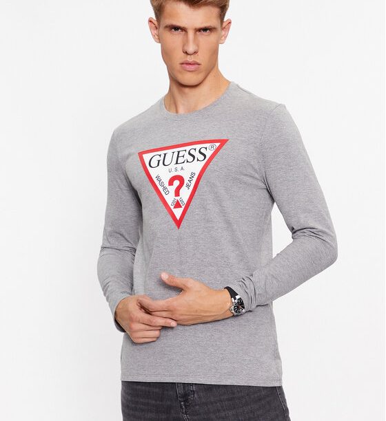 Тениска с дълъг ръкав Guess за Мъже