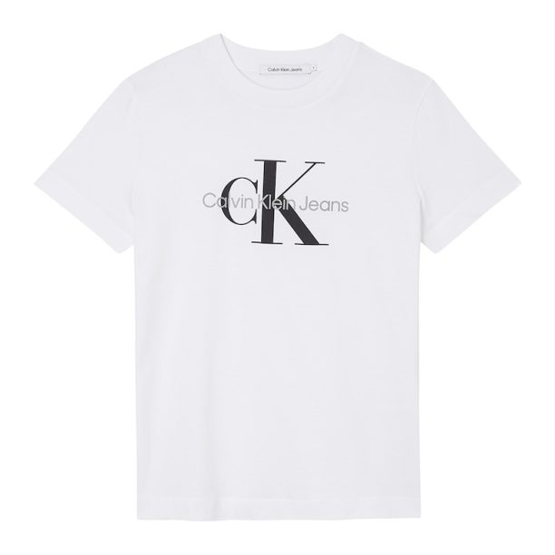 Тениска с контрастно лого CALVIN KLEIN JEANS