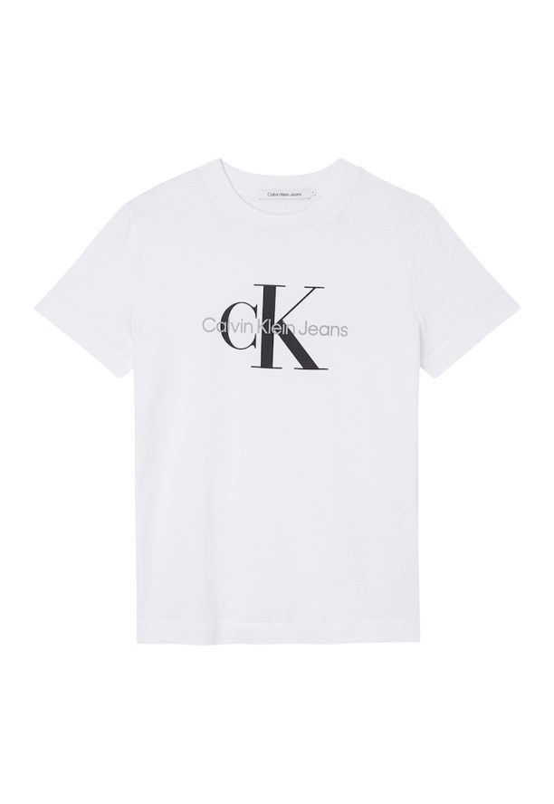 Тениска с контрастно лого CALVIN KLEIN JEANS