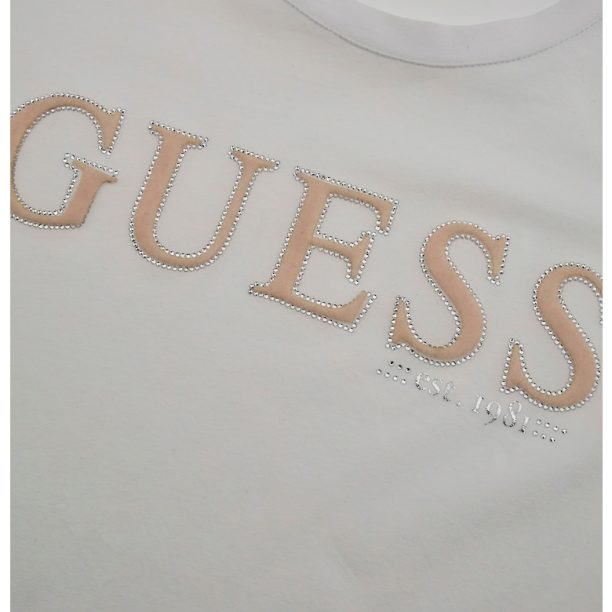 Тениска с лого GUESS JEANS