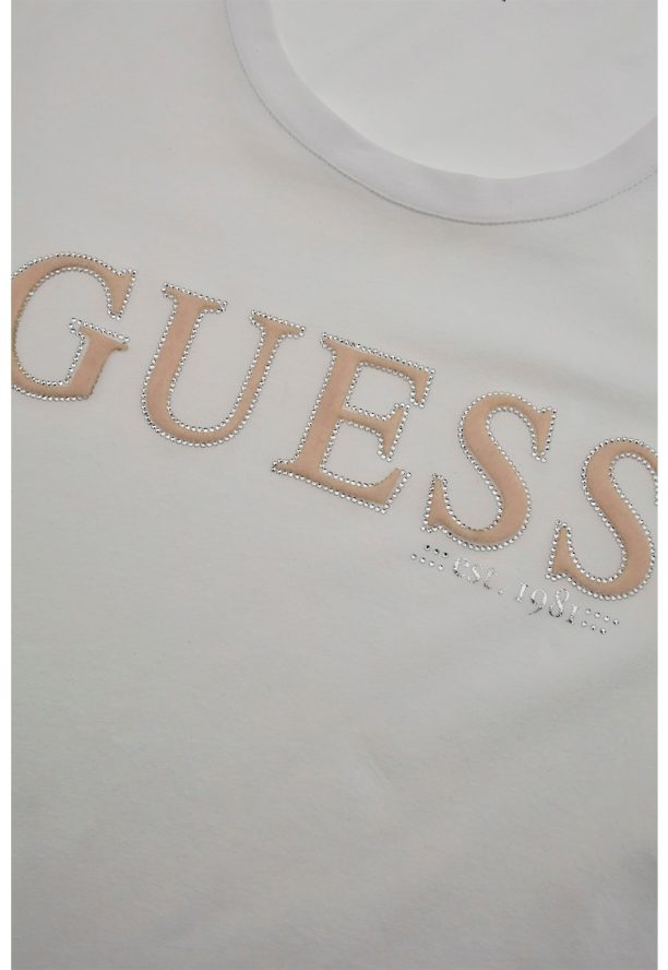 Тениска с лого GUESS JEANS