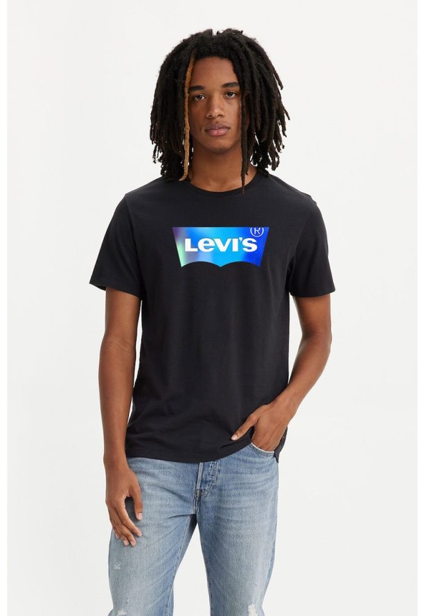 Тениска с овално деколте и джоб Levis