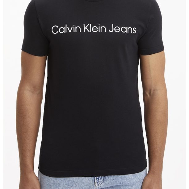 Тениска по тялото с лого CALVIN KLEIN JEANS