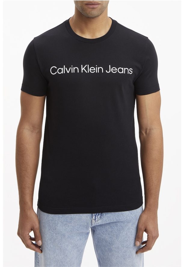 Тениска по тялото с лого CALVIN KLEIN JEANS