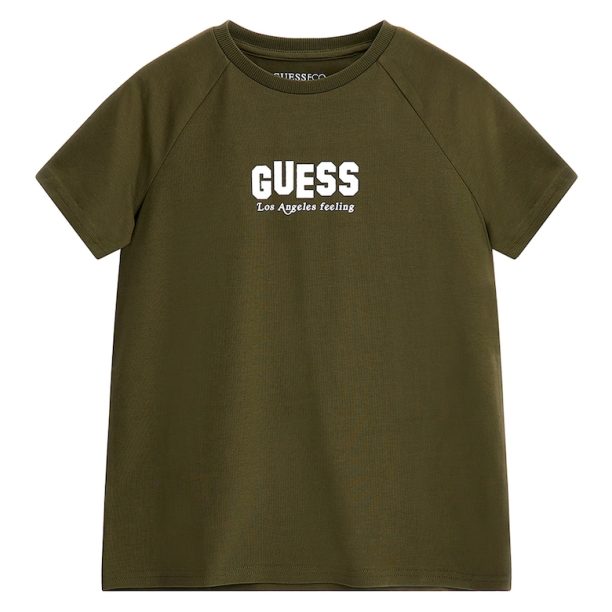 Тениска с реглан ръкави GUESS JEANS