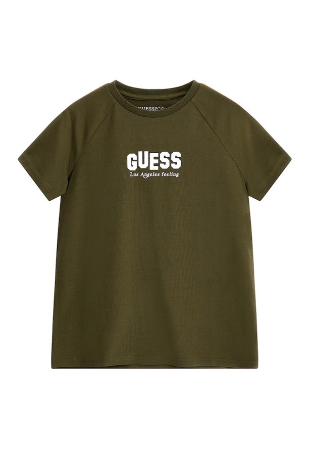 Тениска с реглан ръкави GUESS JEANS