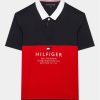 Тениска с яка и копчета Tommy Hilfiger за Момчета