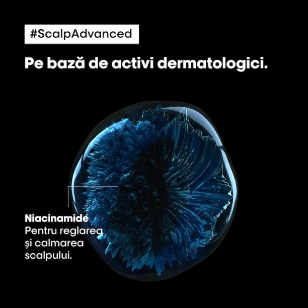 Терапия за коса  Serie Expert Scalp Advanced - Професионална - Успокояваща - За чувствителен скалп - С ниацинамид - 200 мл LOreal Professionnel