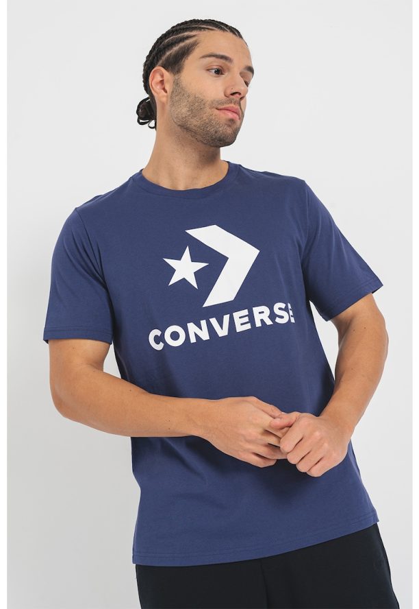 Унисекс тениска с лого Converse