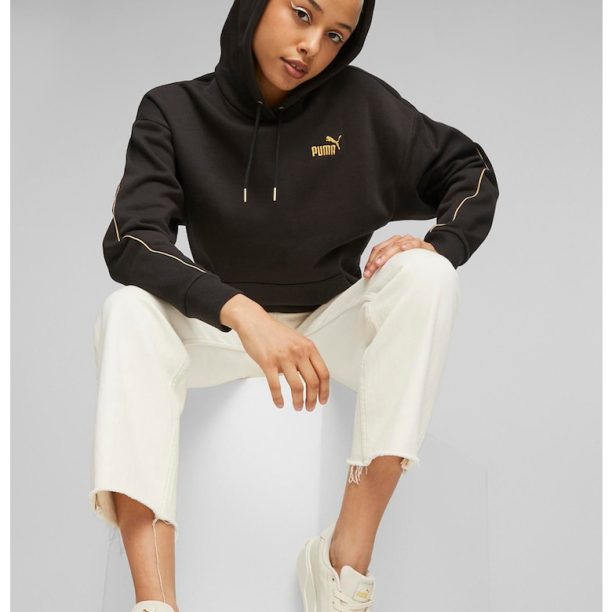 Худи Essentials Minimal Gold с паднали ръкави Puma