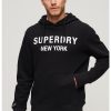 Худи на лога с джоб кенгуру SUPERDRY