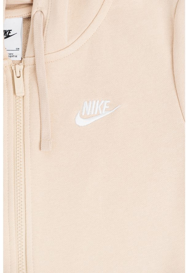 Худи с цип Sportswear Club със скосени джобове Nike