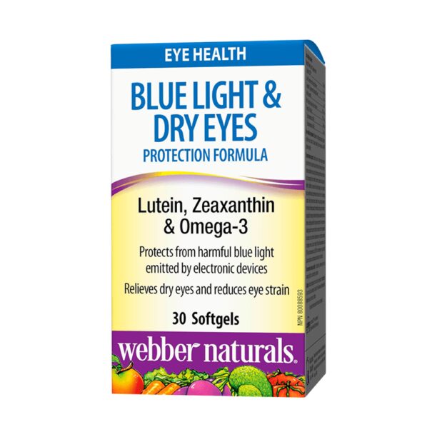 Blue Light & Dry Eyes Protection Formula / Формула в подкрепа на зрението с Лутеин