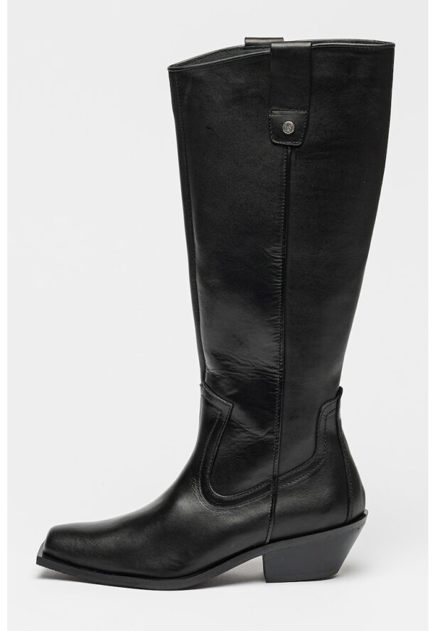 Claudia Leather Knee-High Boots Scotch  Soda