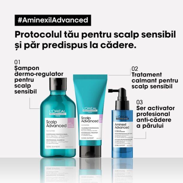 Ампули против косопад  Serie Expert Aminexil Advanced - с Aminexil и Omega 6 LOreal Professionnel