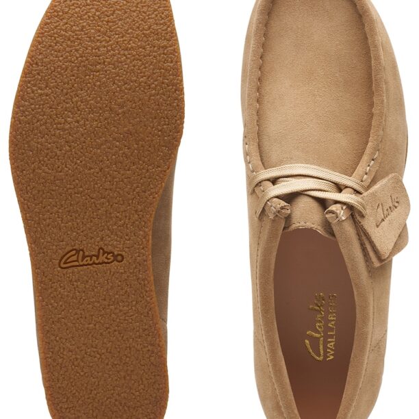 Велурени мокасини Wallabee Clarks