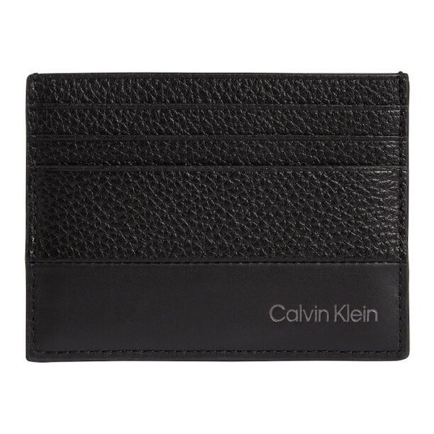 Кожен калъф за карти Subtle CALVIN KLEIN