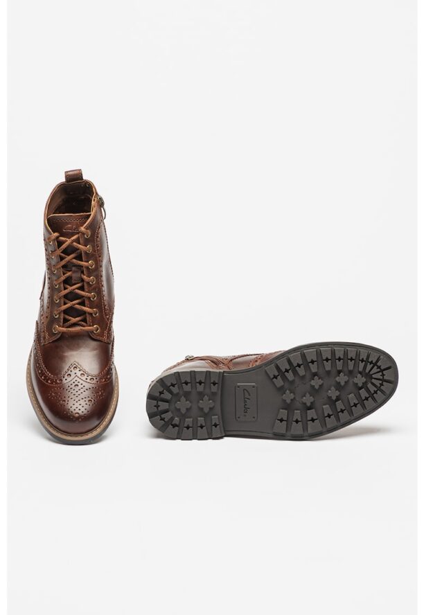 Кожени боти Westcombe Limit Brogue Clarks