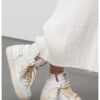 Кожени спортни обувки с връзки OFF-WHITE