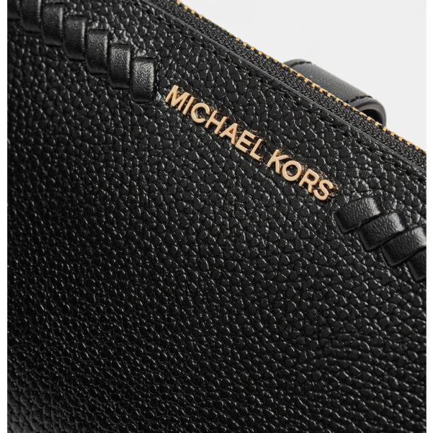 Кожено портмоне с лого Michael Kors