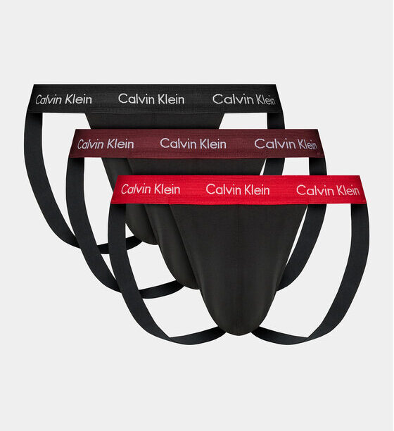 Комплект 3 чифта слипове Jock Strap Calvin Klein за Мъже