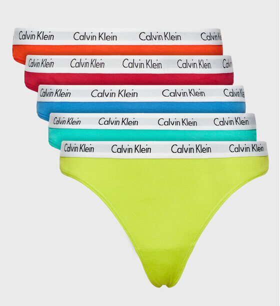 Комплект 5 чифта бикини тип прашка Calvin Klein Underwear за Жени