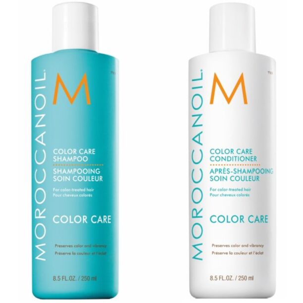 Комплект  Color Care: Шампоан и балсам за грижа за цвета - 250 ml Moroccanoil