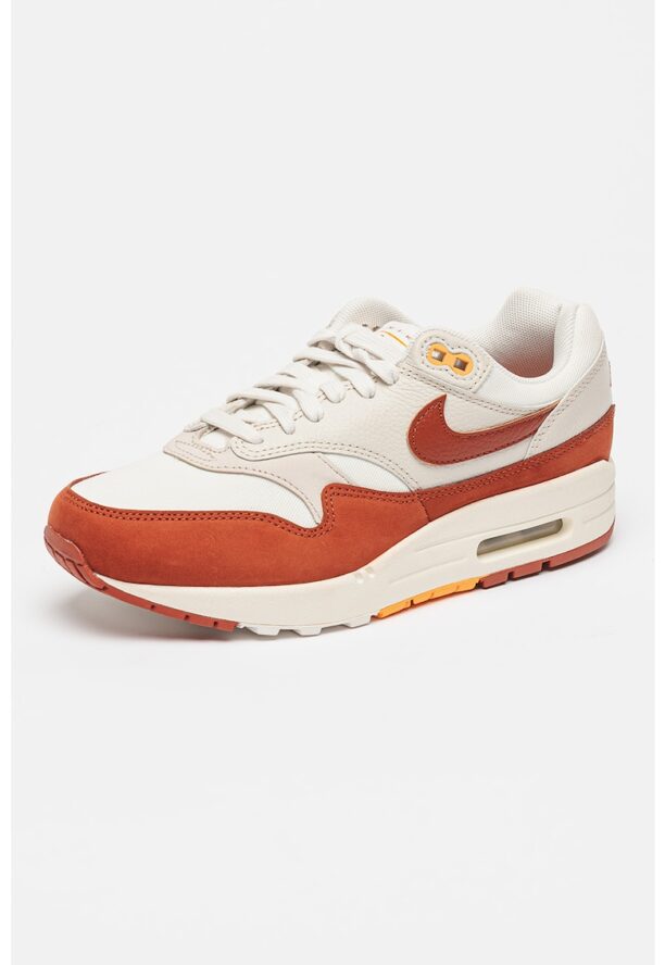 Спортни обувки Air Max 1 с кожа и велур Nike