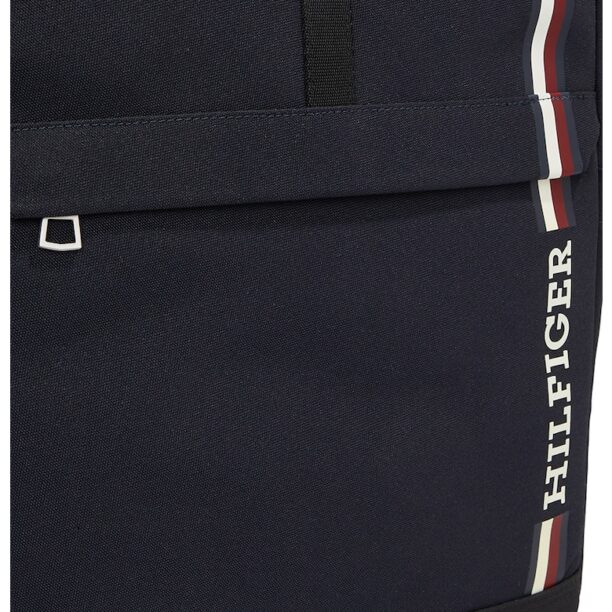 Текстилна раница Monotype Rolltop с лого Tommy Hilfiger