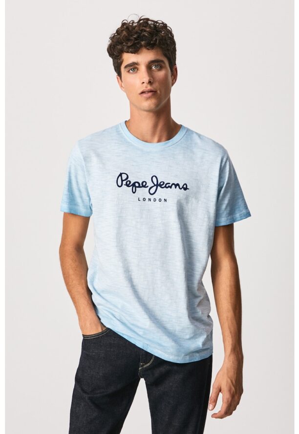 Тениска Don с лого Pepe Jeans London