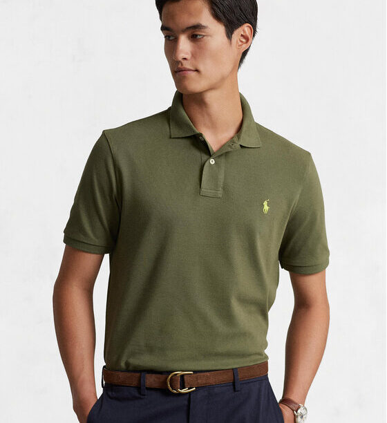 Тениска с яка и копчета Polo Ralph Lauren за Мъже