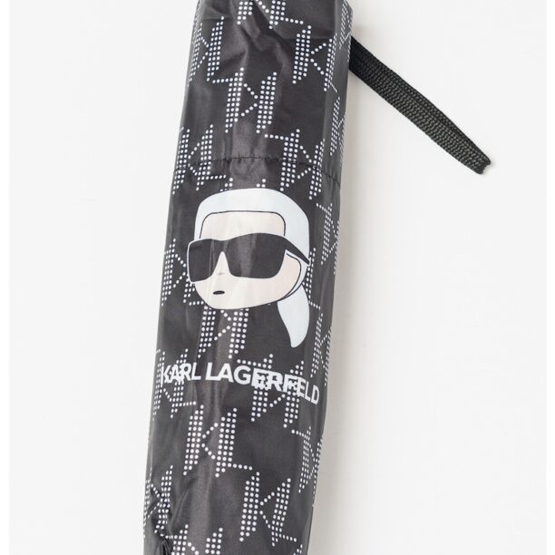 Чадър Ikonik с лого Karl Lagerfeld