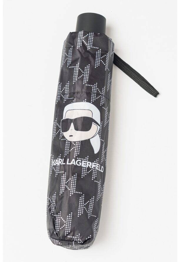 Чадър Ikonik с лого Karl Lagerfeld