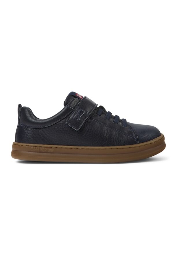 Leather Sneakers With Textile Inserts1 Camper