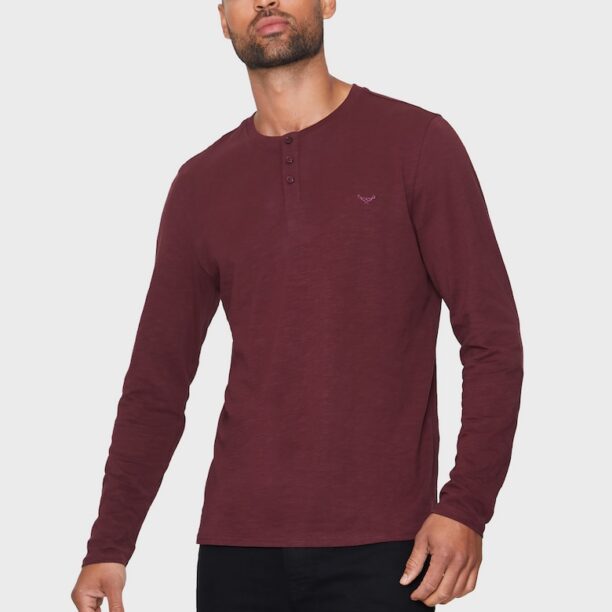 Блуза 3407 с деколте Henley - 5 броя Threadbare