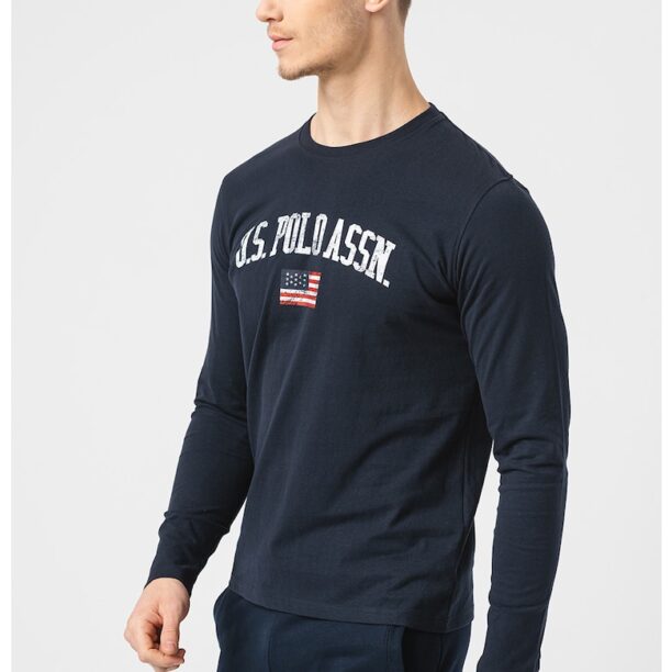 Блуза с лого US Polo Assn