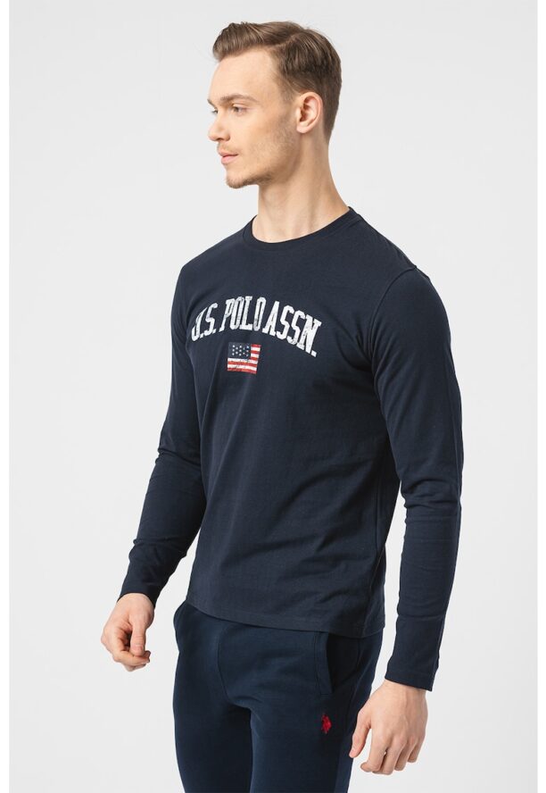 Блуза с лого US Polo Assn