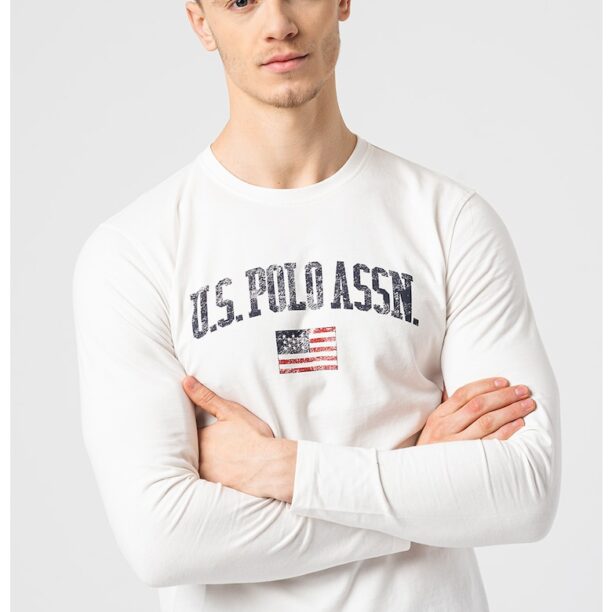 Блуза с лого US Polo Assn