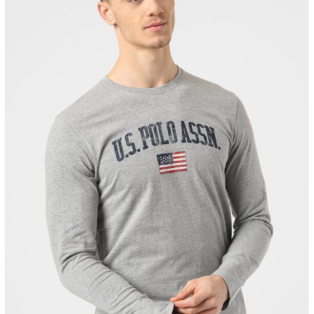 Блуза с лого US Polo Assn